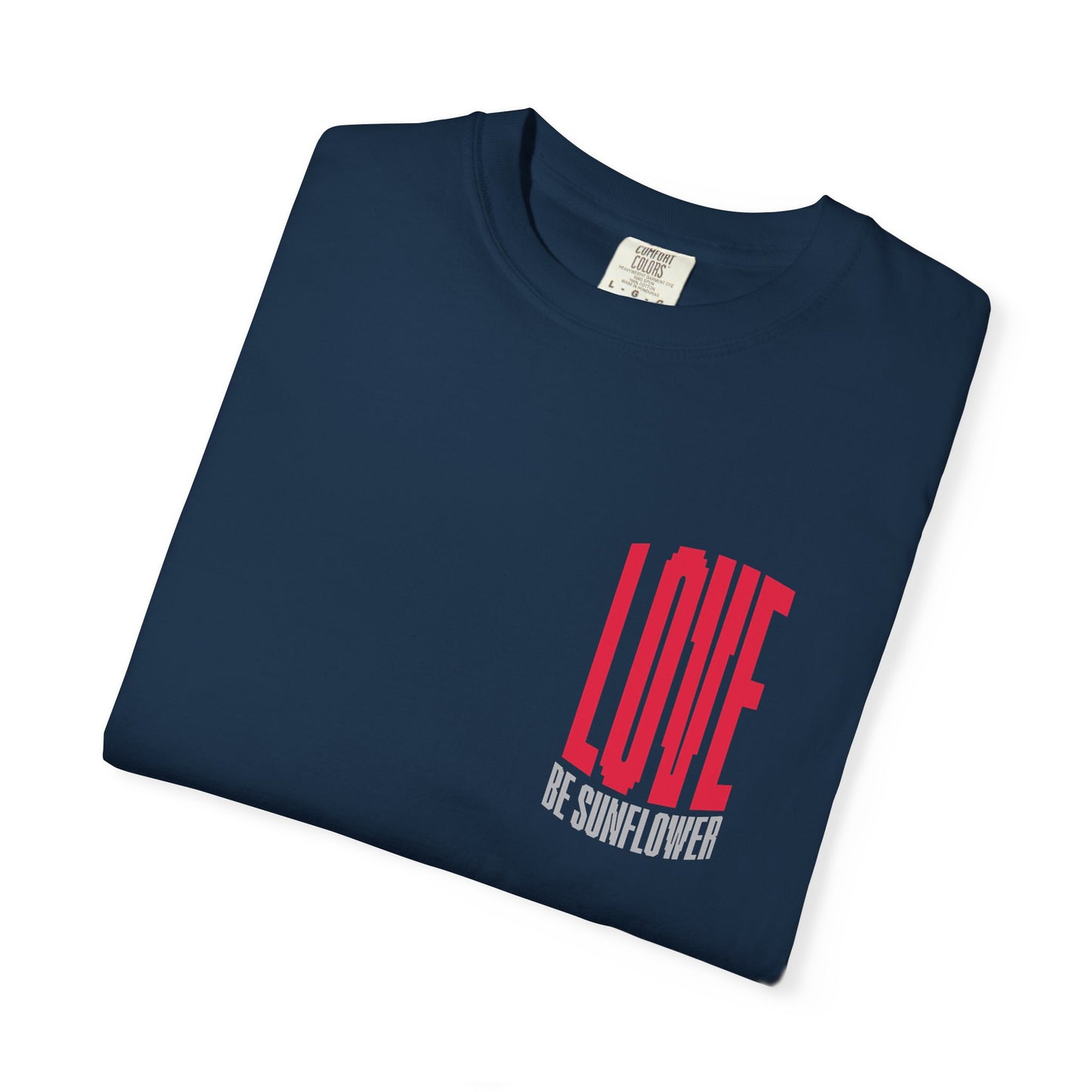 "Love Yourself First" Tee — Inspirational Graphic T-Shirt with 'LOVE' Chest & Back Message